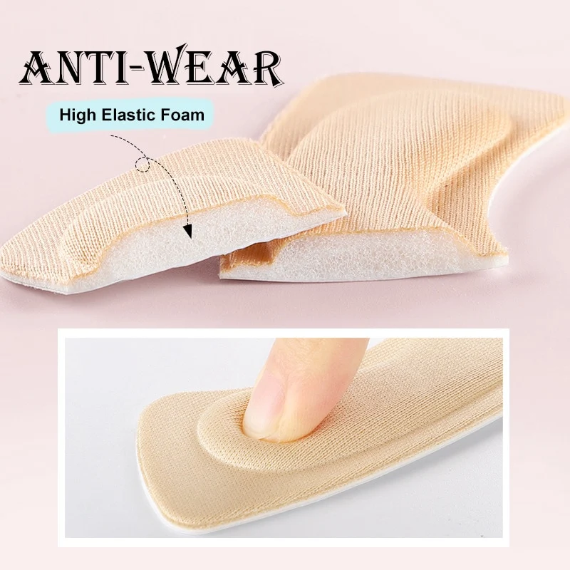 5 Paar Fersenpolster Anti-Slip Fersenhalter Fersenschutz Schuh-Polster Fersenkissen
