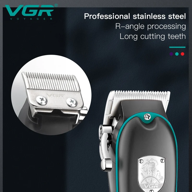 VGR Profi Haarschneidemaschine Haarschneider Rasierer Hair Clipper Bart Trimmer Akku NEU