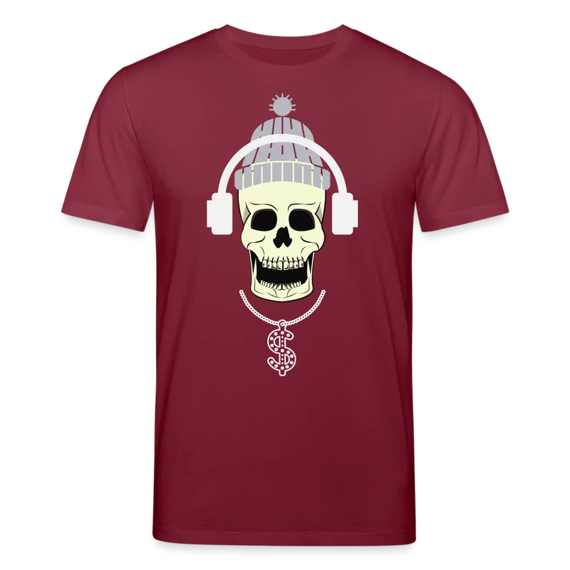 Männer Bio-T-Shirt von Stanley & Stella Skull DJ