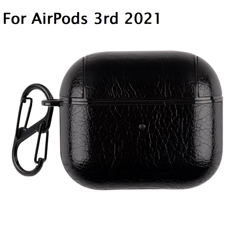 PU-Leder Schutzhülle Apple AirPods 3 Pro Hülle Case Headphones Cover Kopfhörer Kingxbar