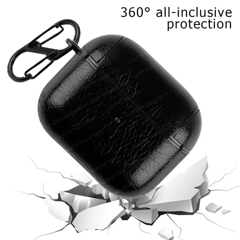 PU-Leder Schutzhülle Apple AirPods 3 Pro Hülle Case Headphones Cover Kopfhörer Kingxbar
