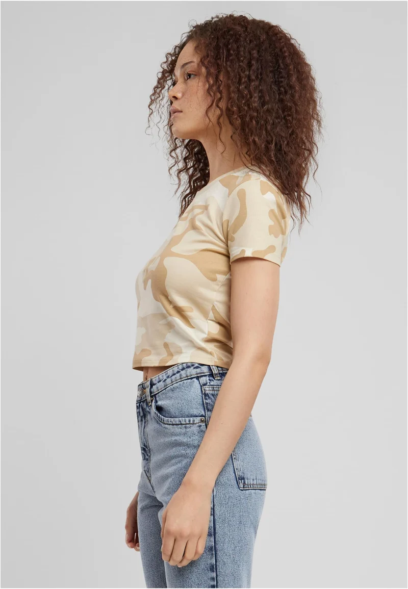 UC Cropped Camo Tee