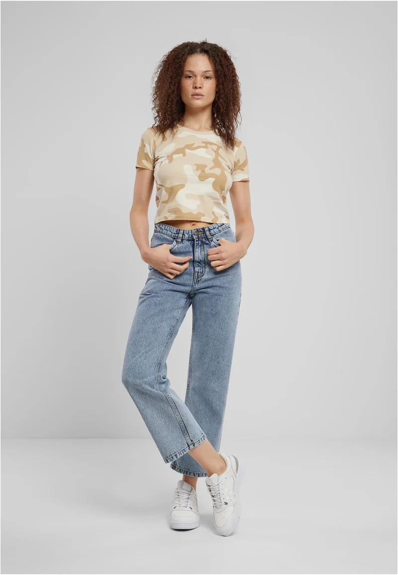 UC Cropped Camo Tee
