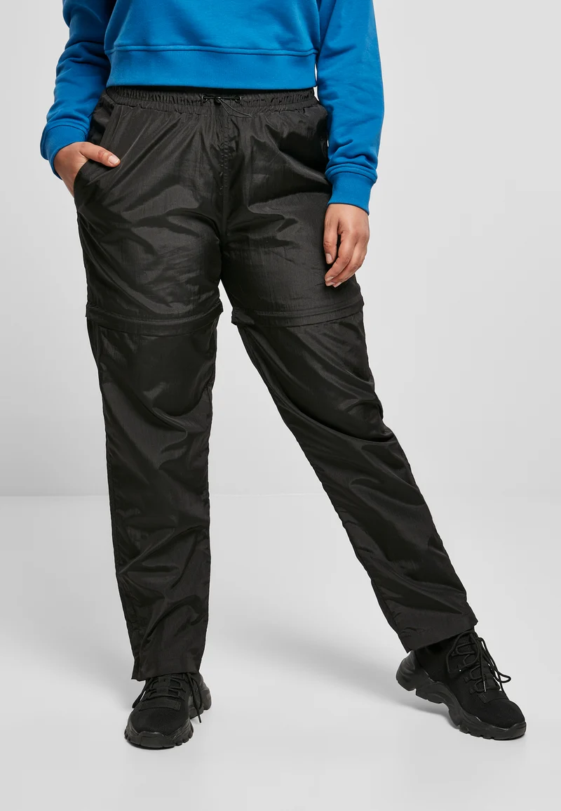 UC Shiny Crinkle Nylon Zip Pants