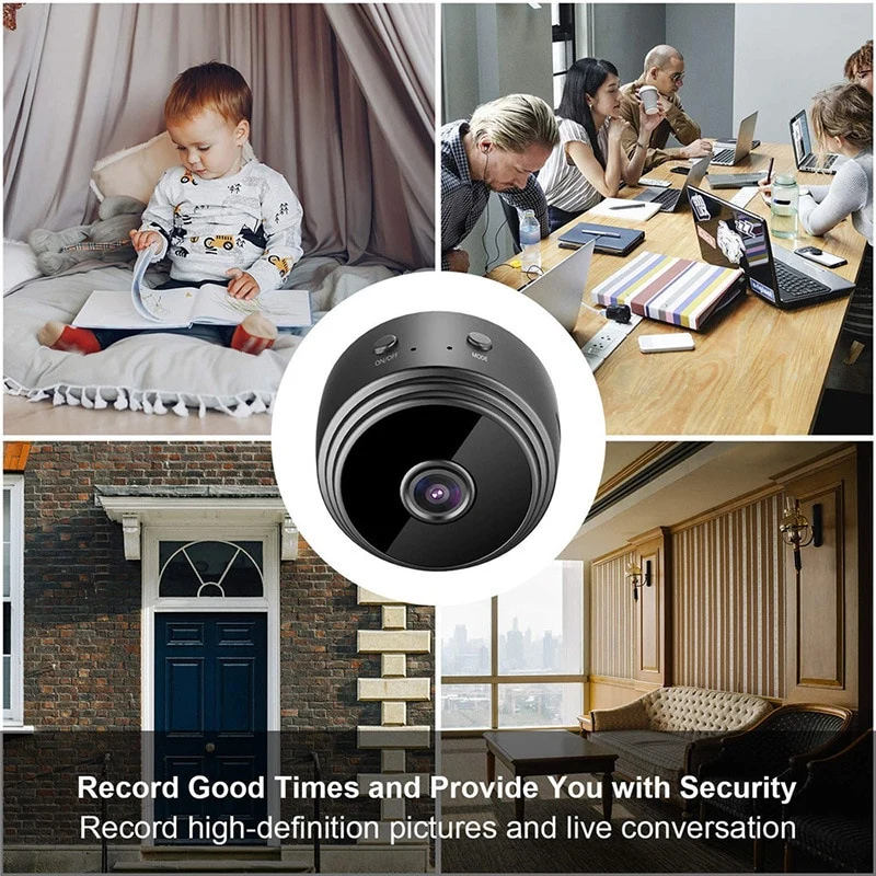 A9 Mini 1080P Kamera HD Wireless WiFi WLAN IP Überwachungkamera Hidden Spion Camera