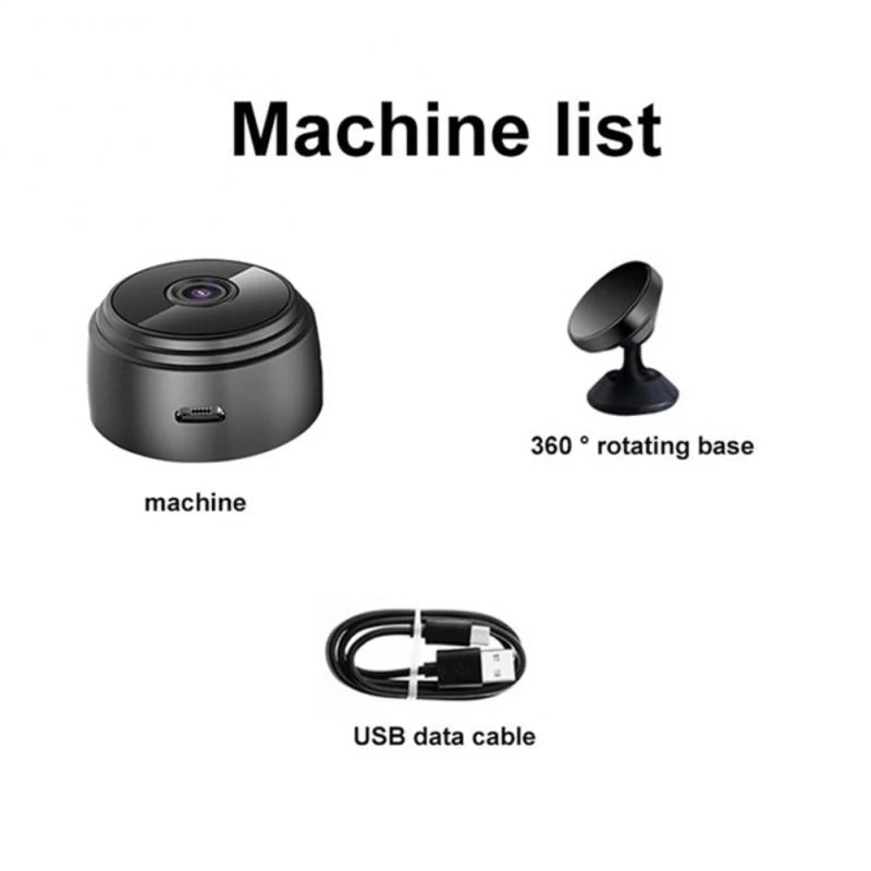 A9 Mini 1080P Kamera HD Wireless WiFi WLAN IP Überwachungkamera Hidden Spion Camera