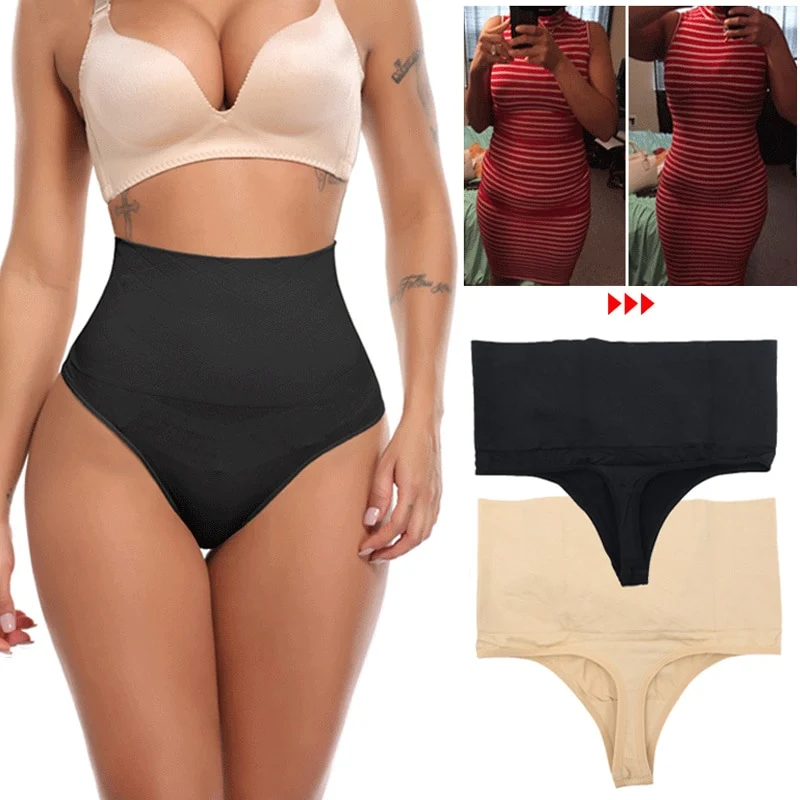 Seamless Shapewear Miederslip Form-Slip Bauchweg Slip Miederhose Tanga