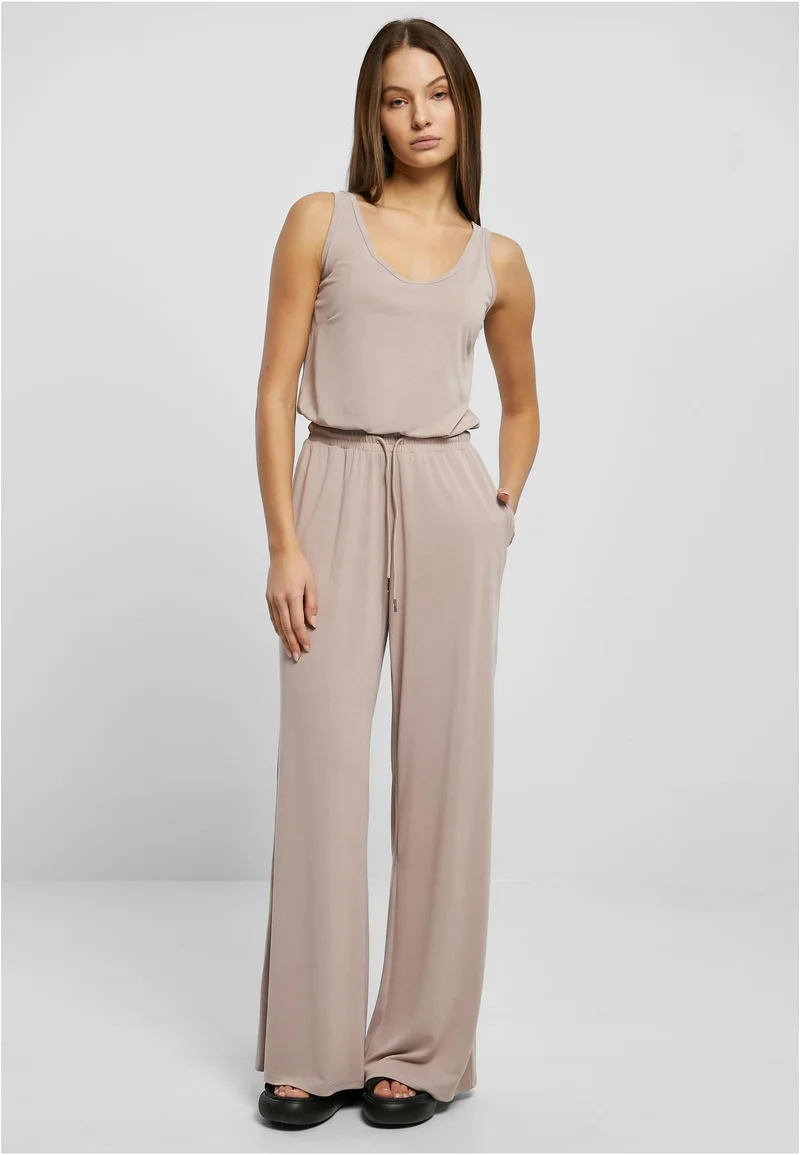 UC Long Sleevless Modal Jumpsuit
