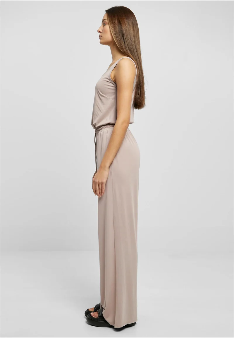UC Long Sleevless Modal Jumpsuit