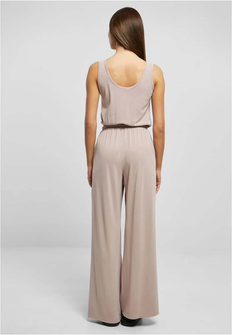 UC Long Sleevless Modal Jumpsuit
