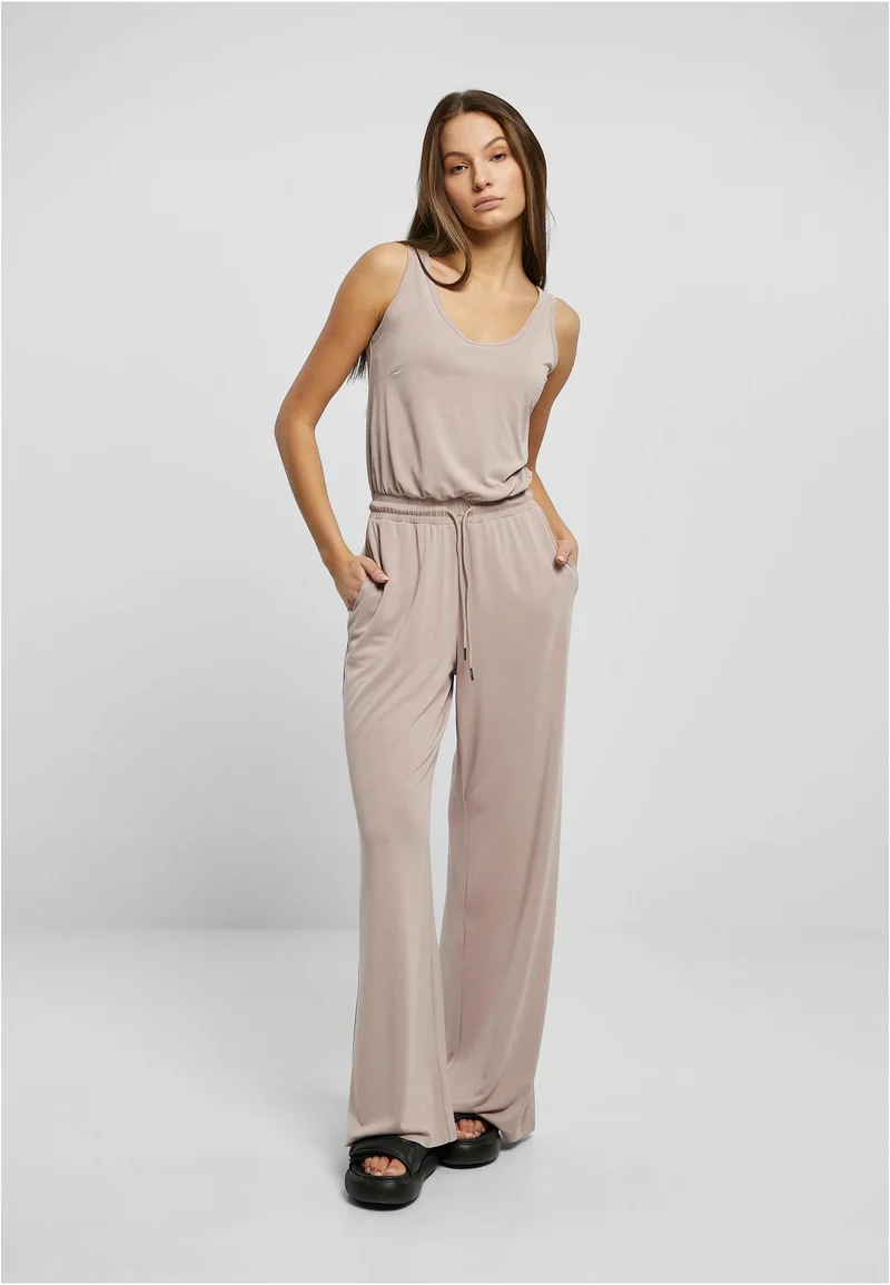 UC Long Sleevless Modal Jumpsuit