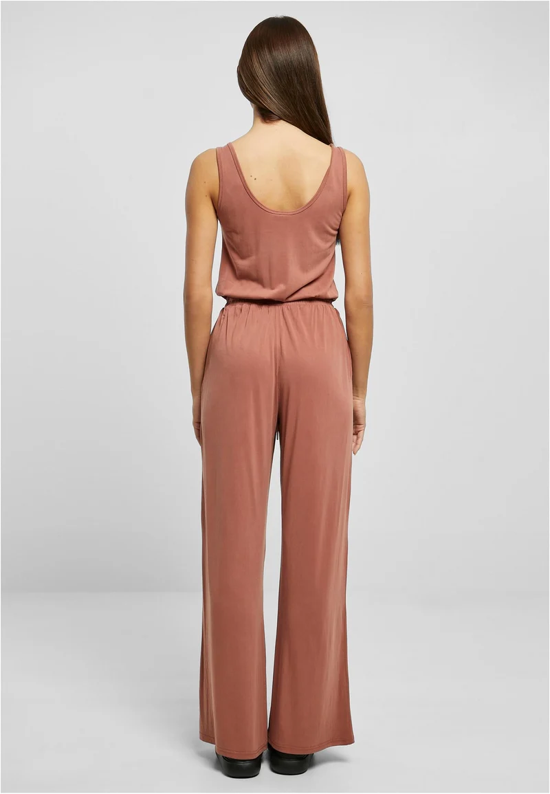UC Long Sleevless Modal Jumpsuit