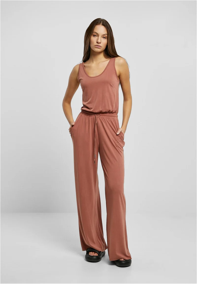 UC Long Sleevless Modal Jumpsuit