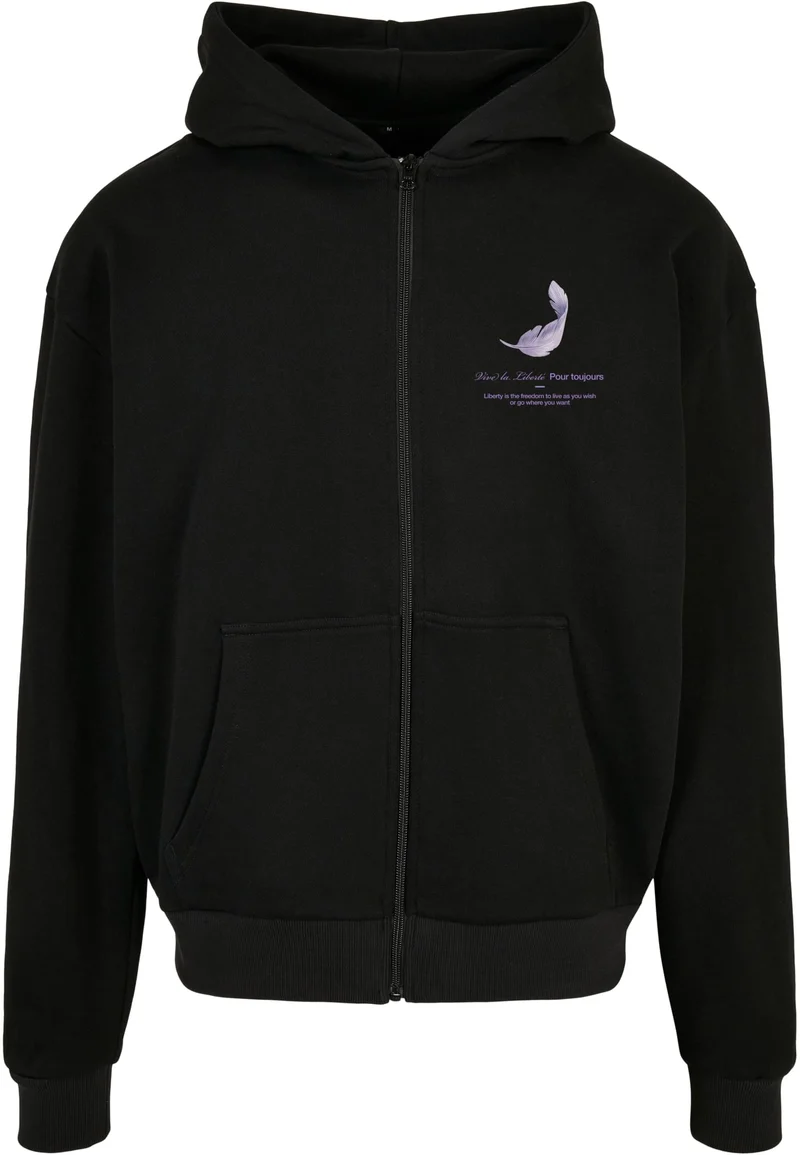 MT Vive La Liberte Heavy Oversize Zip Hoody