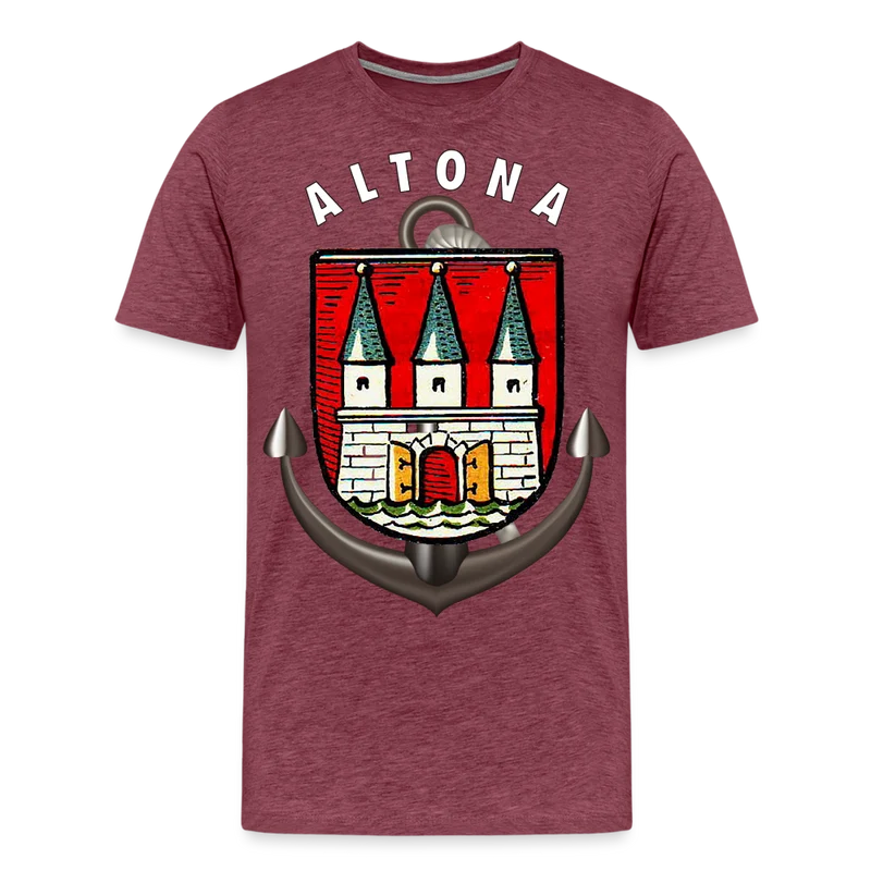 Herren Fashion ALTONA T-Shirt Rundhals Unisex Streetwear