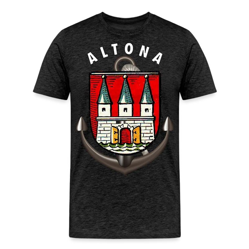Herren Fashion ALTONA T-Shirt Rundhals Unisex Streetwear