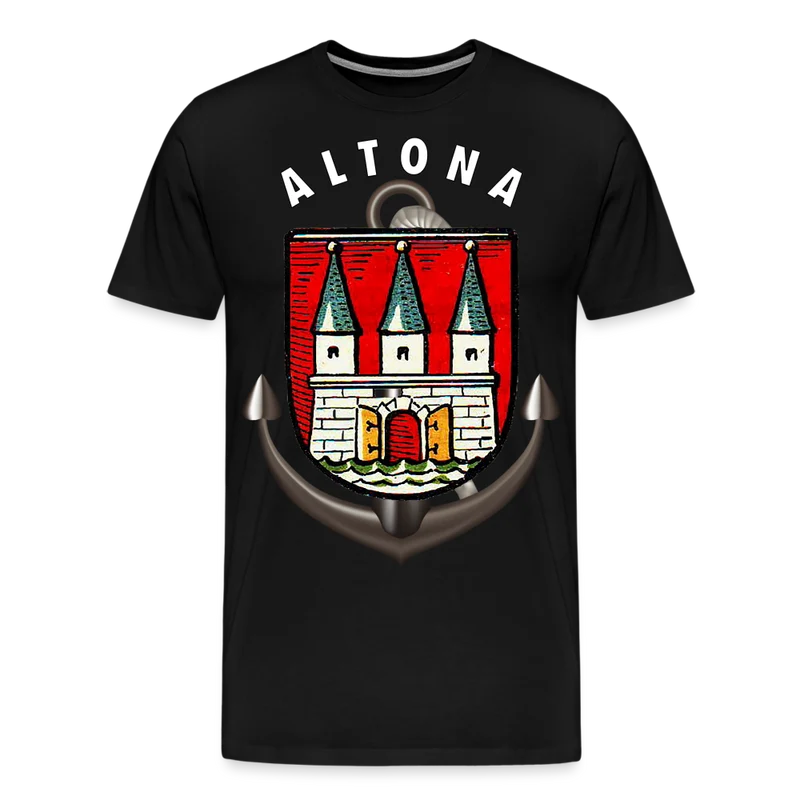 Männer Fashion ALTONA T-Shirt Rundhals Unisex Streetwear