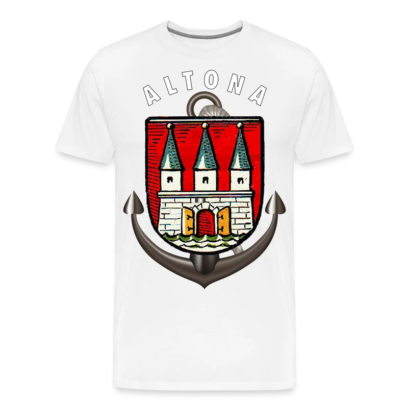 Männer Fashion ALTONA T-Shirt Rundhals Unisex Streetwear