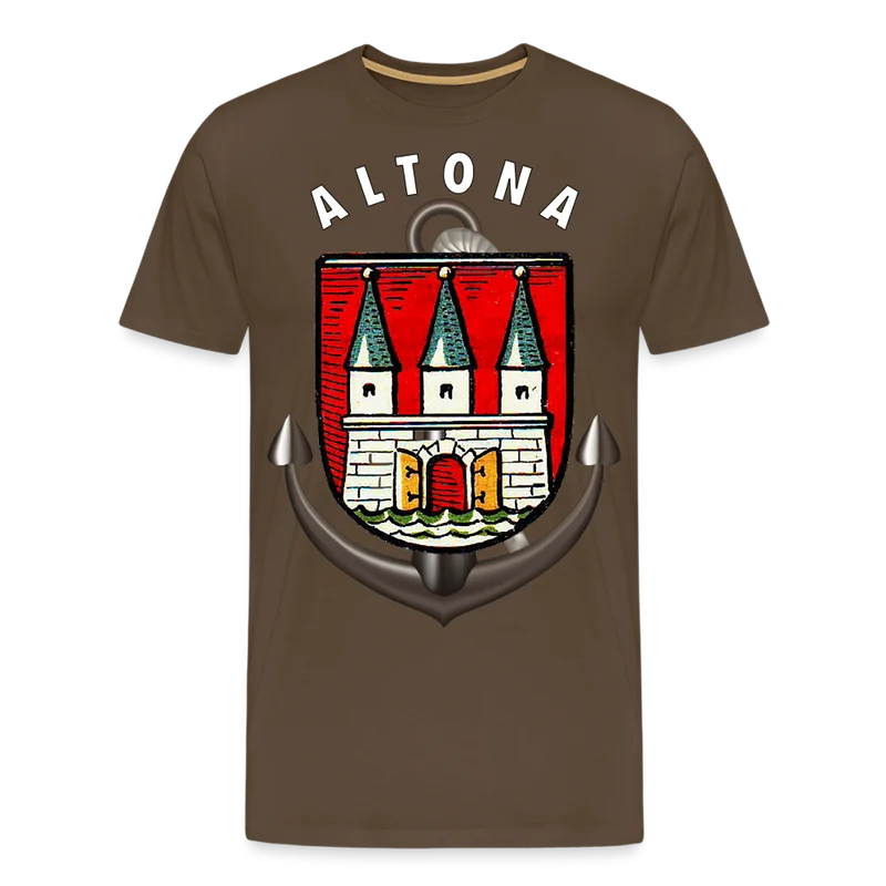 Männer Fashion ALTONA T-Shirt Rundhals Unisex Streetwear