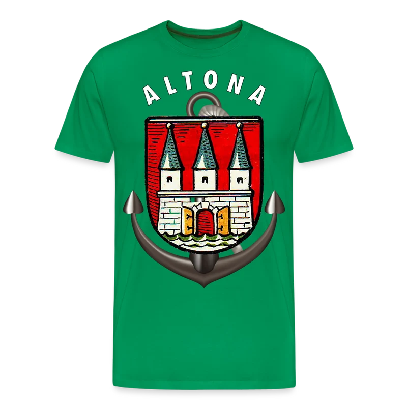 Männer Fashion ALTONA T-Shirt Rundhals Unisex Streetwear