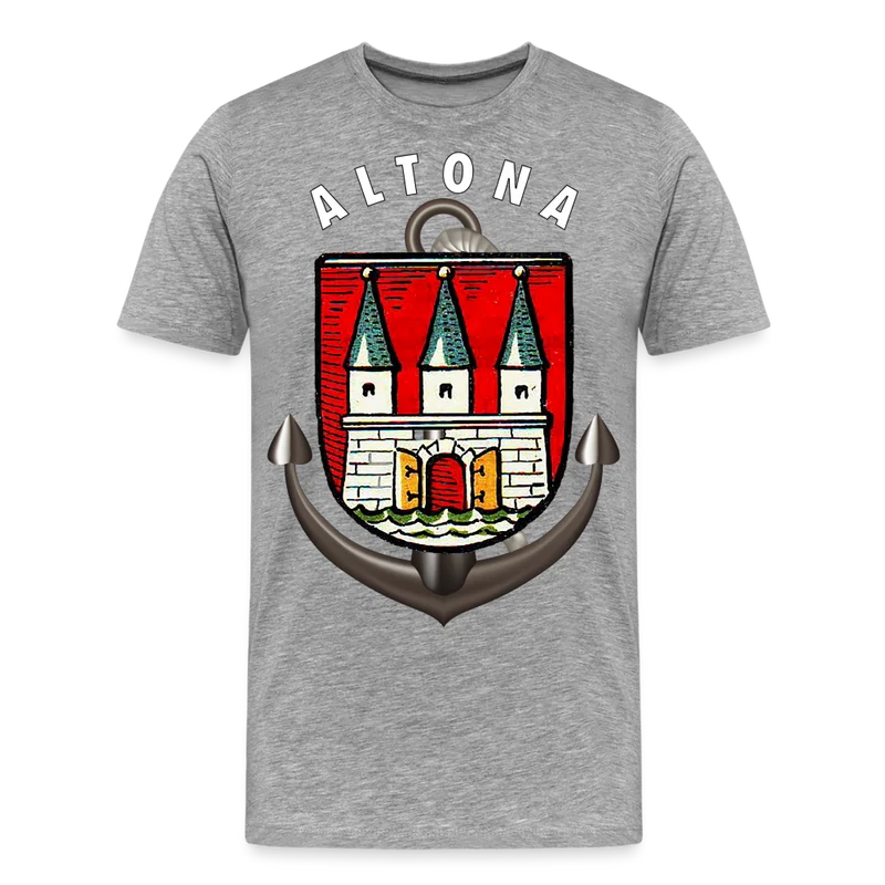 Männer Fashion ALTONA T-Shirt Rundhals Unisex Streetwear