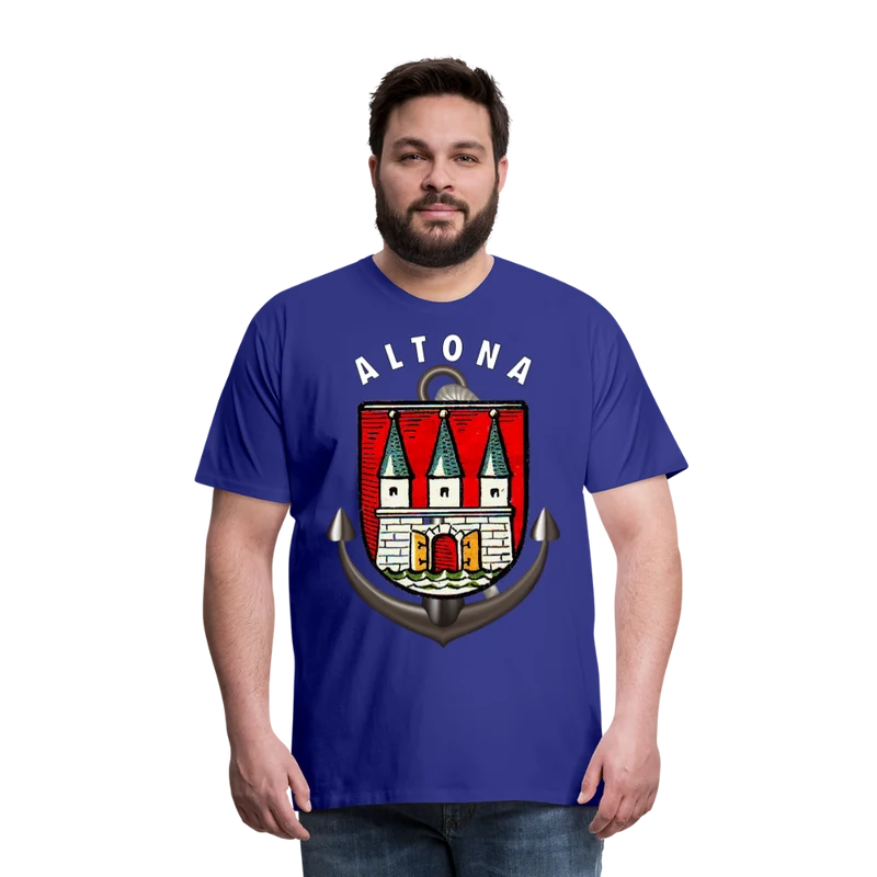 Männer Fashion ALTONA T-Shirt Rundhals Unisex Streetwear