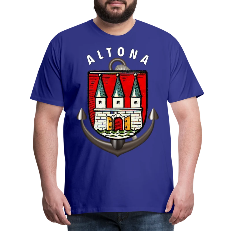 Männer Fashion ALTONA T-Shirt Rundhals Unisex Streetwear