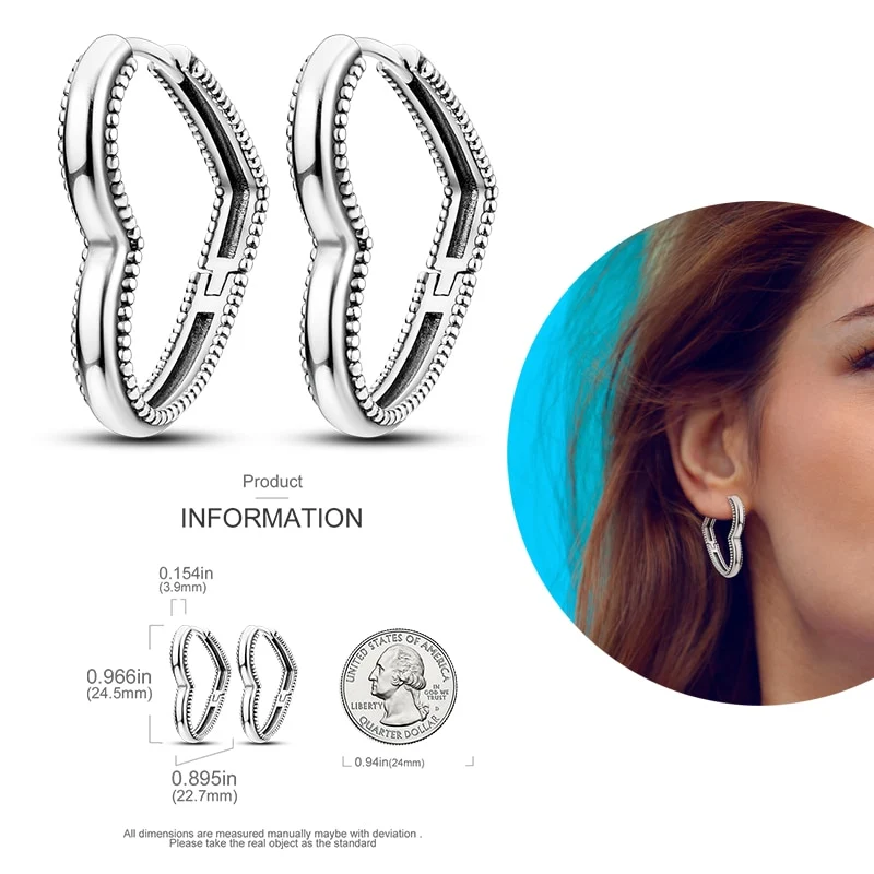 1 Paar Creolen aus 925 sterling Silber Ohrringe Ohrschmuck Zirkonia Ohrstecker