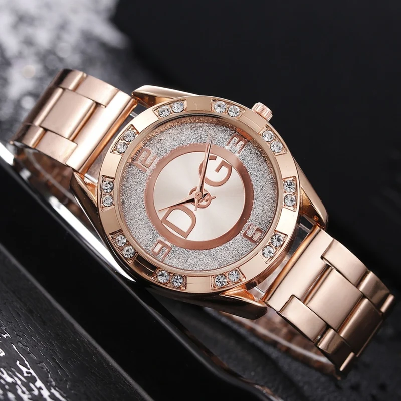 Orologio da Polso Donna Quarzo Quadrante Acciaio Inossidabile Classico Elegante