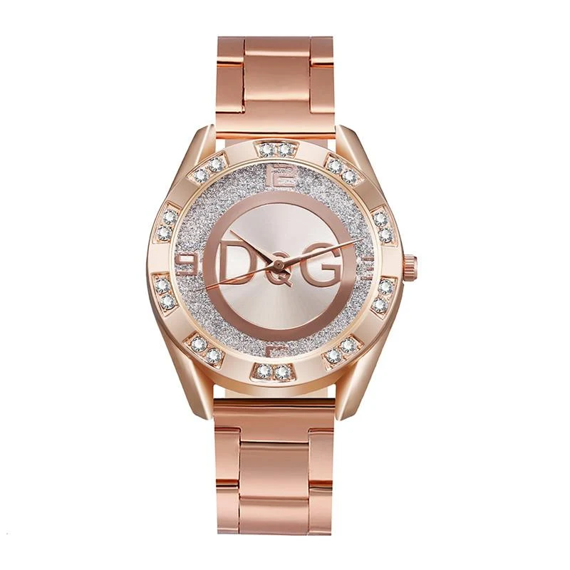 Orologio da Polso Donna Quarzo Quadrante Acciaio Inossidabile Classico Elegante
