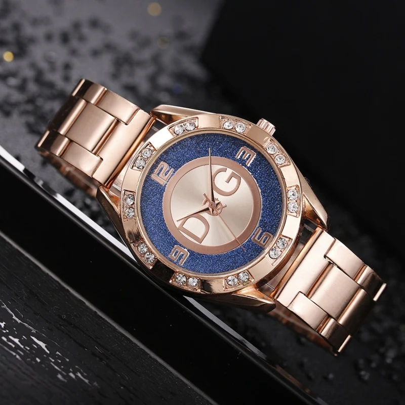 Orologio da Polso Donna Quarzo Quadrante Acciaio Inossidabile Classico Elegante