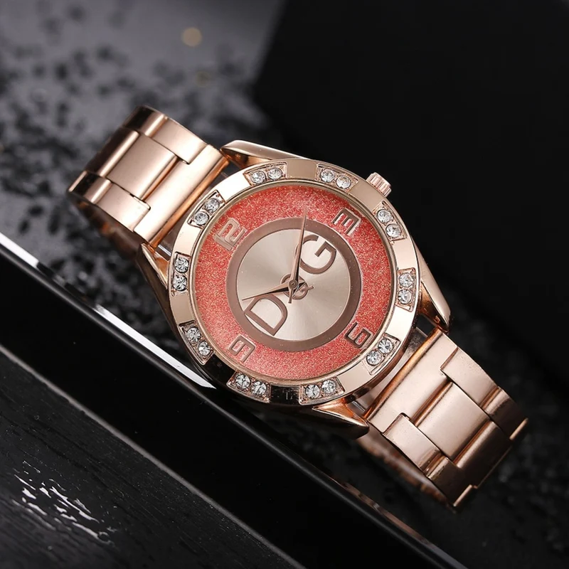 Orologio da Polso Donna Quarzo Quadrante Acciaio Inossidabile Classico Elegante
