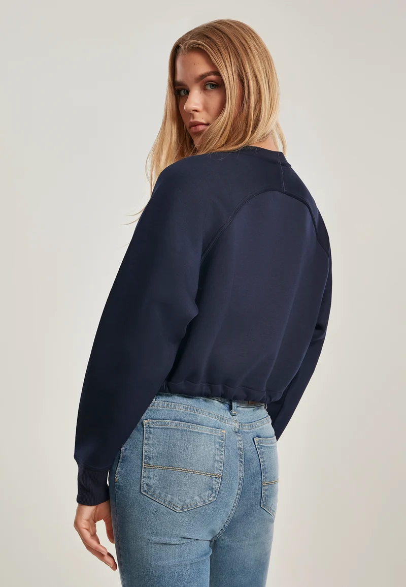 UC Oversized Short Raglan Crew