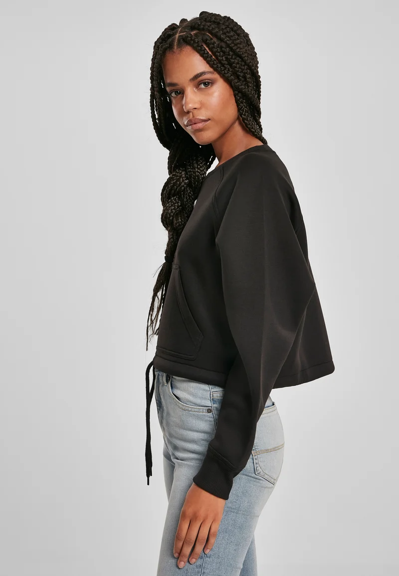 UC Oversized Short Raglan Crew