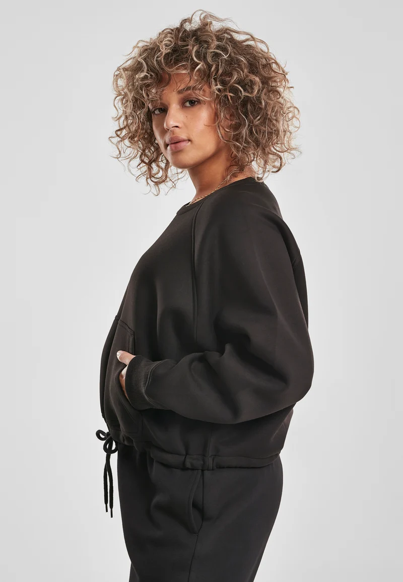 UC Oversized Short Raglan Crew
