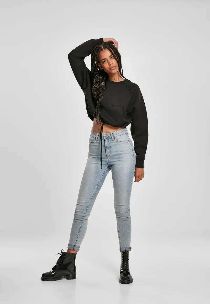 UC Oversized Short Raglan Crew