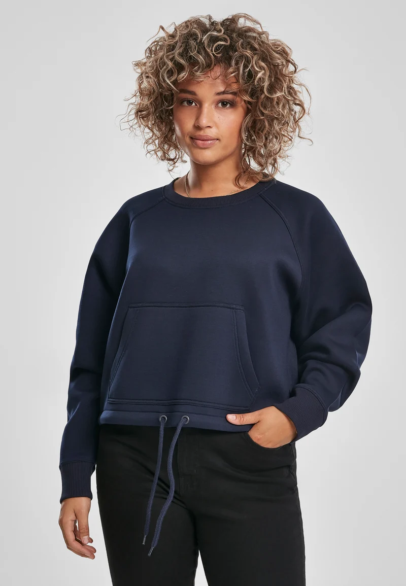 UC Oversized Short Raglan Crew