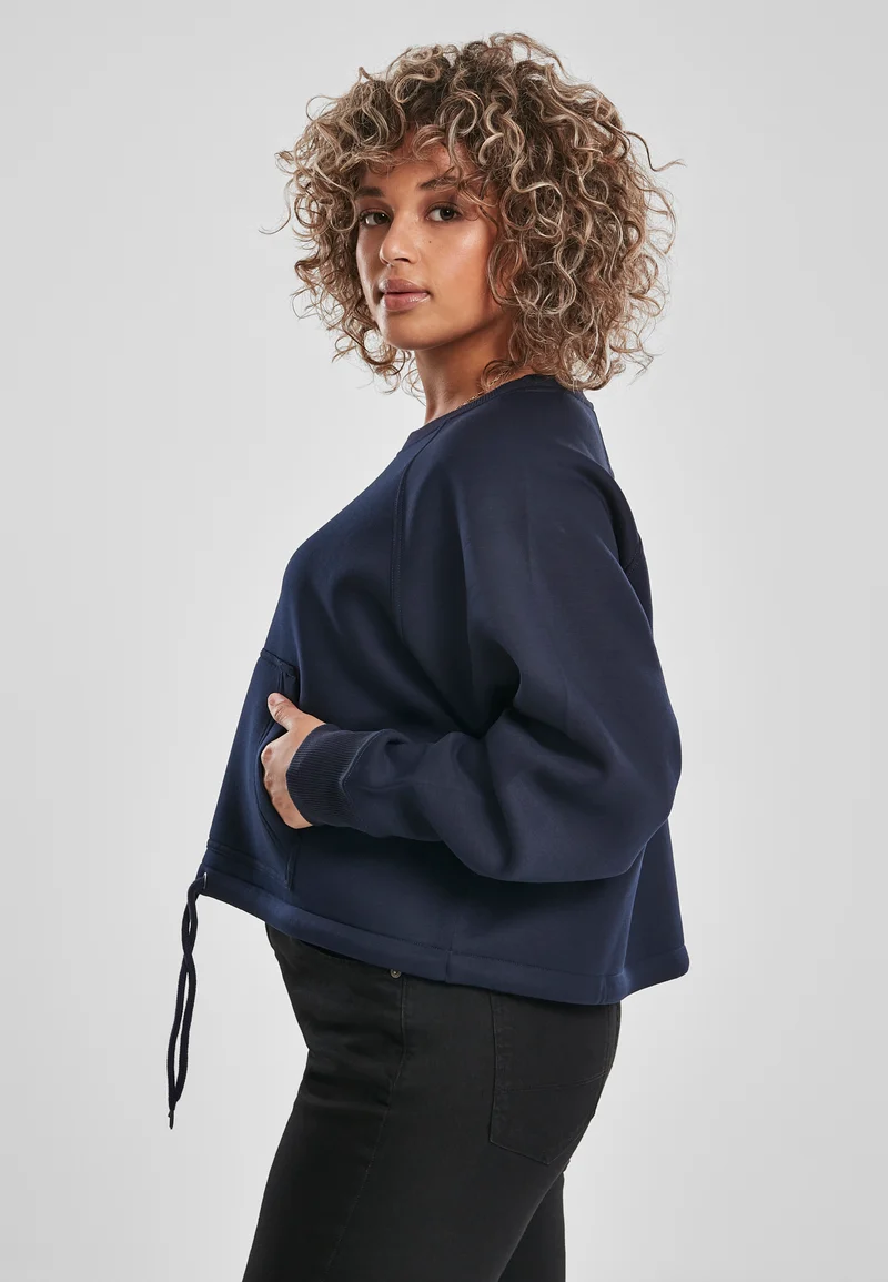 UC Oversized Short Raglan Crew