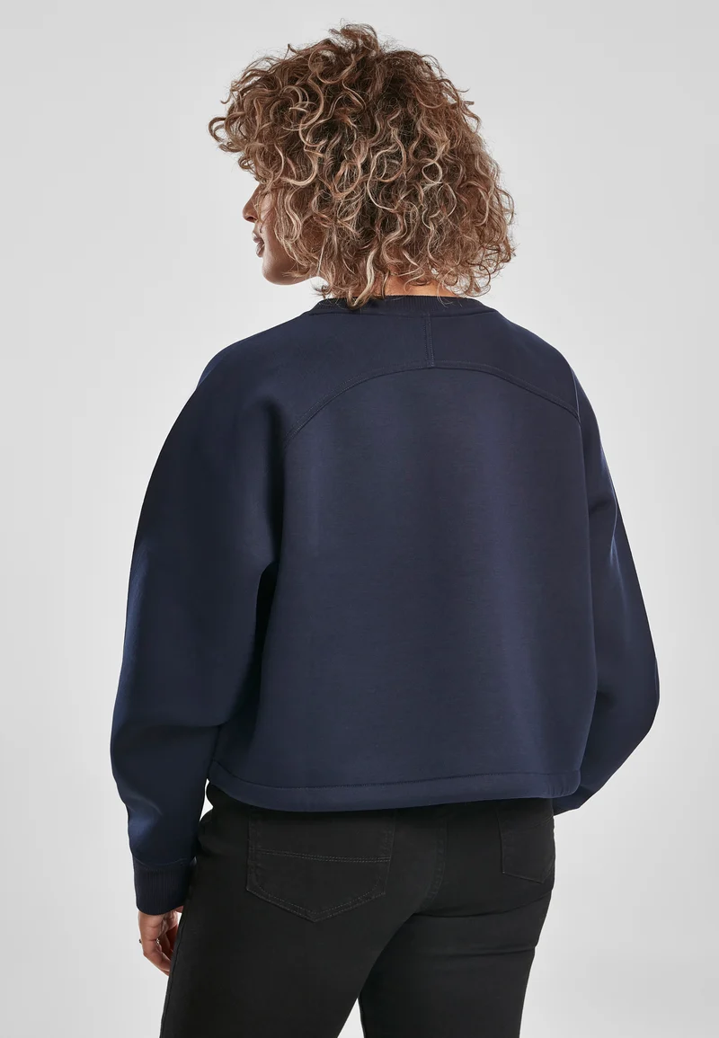 UC Oversized Short Raglan Crew