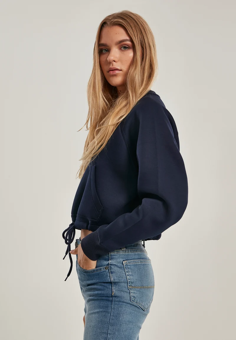 UC Oversized Short Raglan Crew