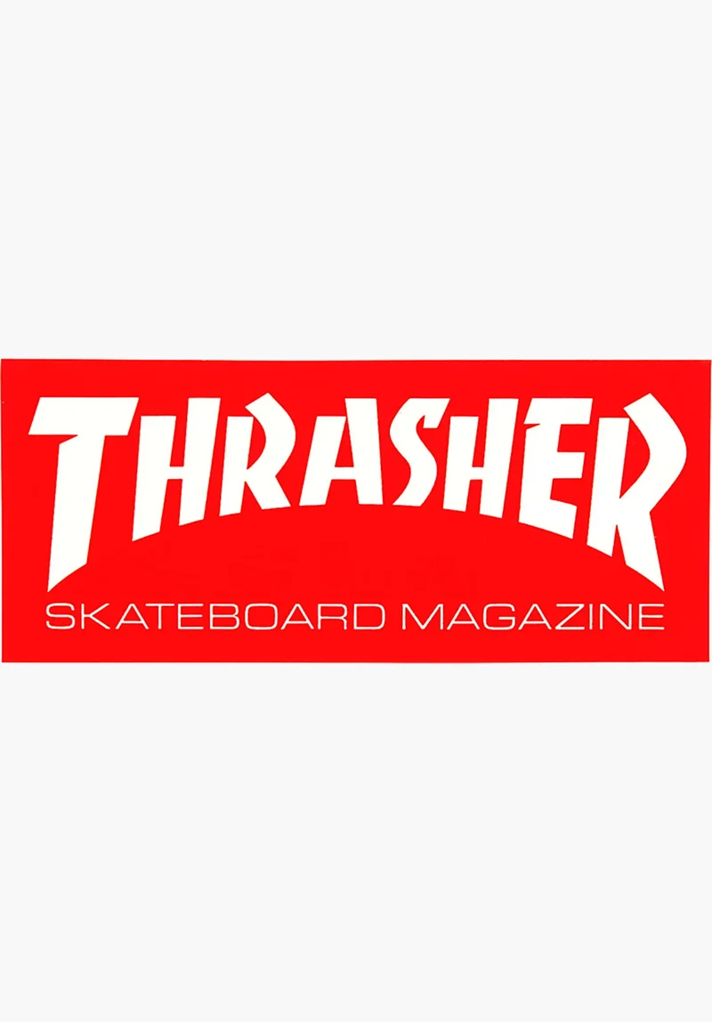 Skate Mag Standard Sticker 1-1/2" x 4"