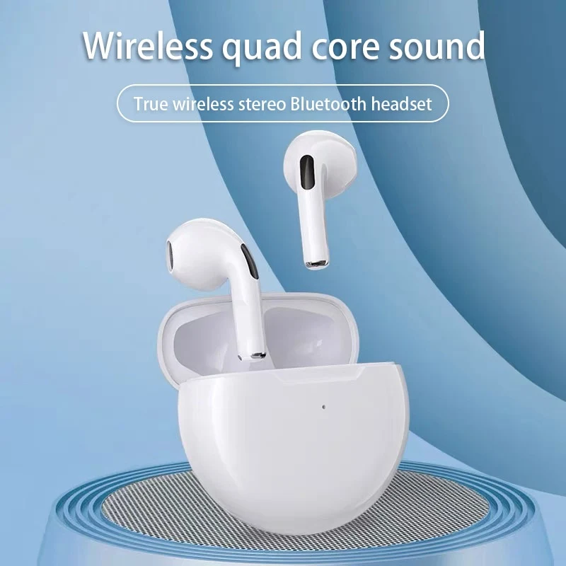 Air Pro 6 TWS Wireless Kopfhörer Bluetooth Control In-Ear Ohrhörer Wireless Headset Ladebox Earbuds