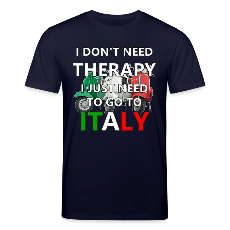 Männer Bio-T-Shirt von Stanley & Stella I DON'T NEED THERAPY