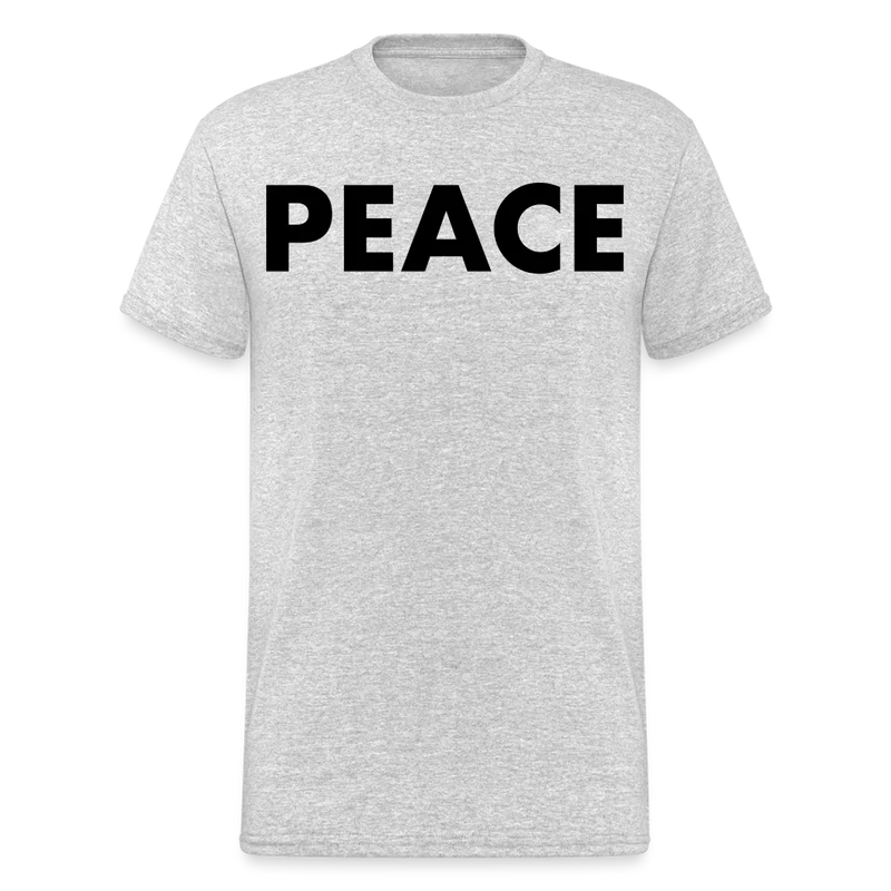 Herren Peace T-Shirt Rundhals Unisex Streetwear Gildan 100% Baumwolle