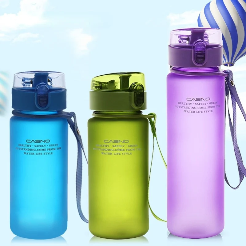 560ML Trinkflasche Sportflasche Wasserflasche Getränkeflasche BPA-frei Tritanflasche