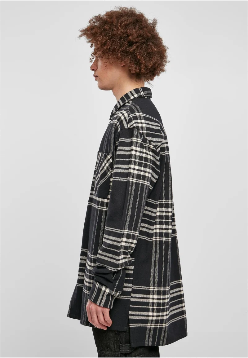 UC Long Oversized Checked Summit Shirt