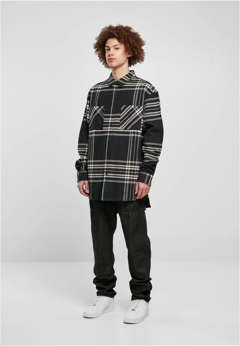 UC Long Oversized Checked Summit Shirt