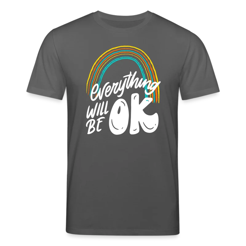 Männer Bio-T-Shirt von Stanley & Stella everything will be ok