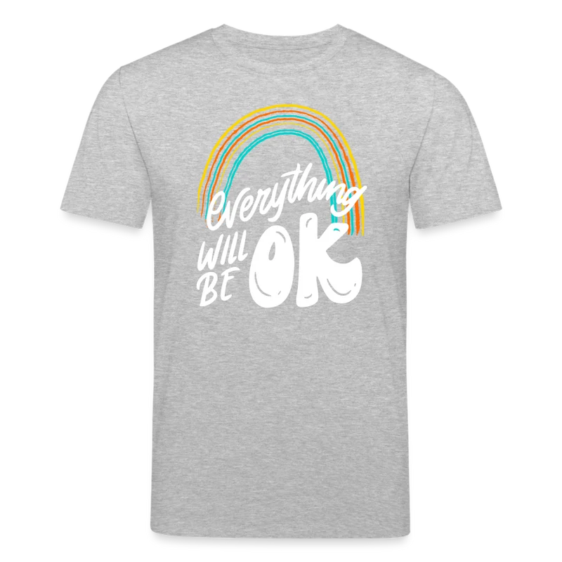 Männer Bio-T-Shirt von Stanley & Stella everything will be ok