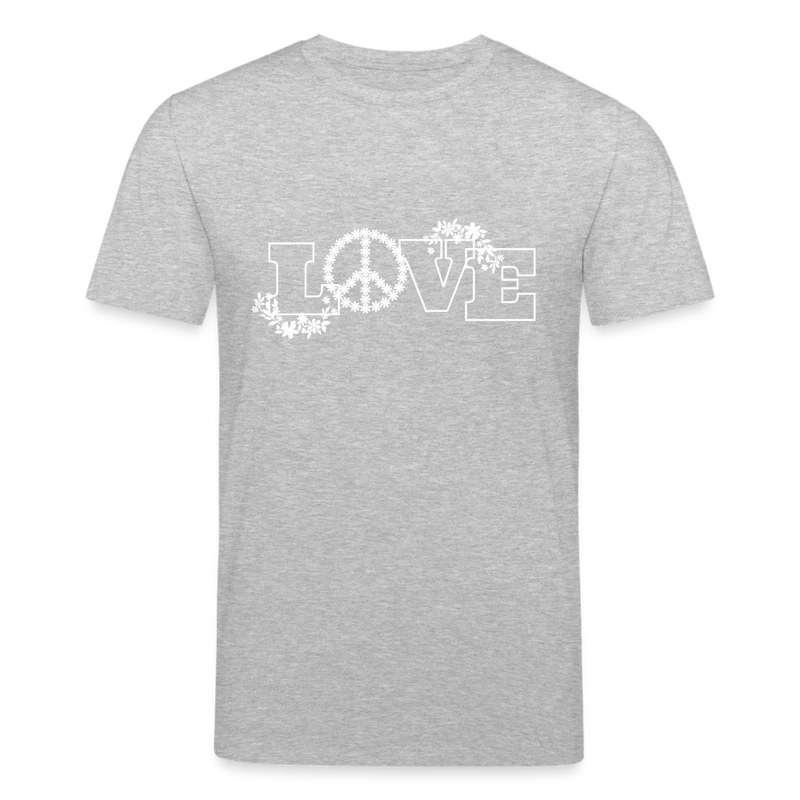 Männer Bio-T-Shirt von Stanley & Stella Love and Peace